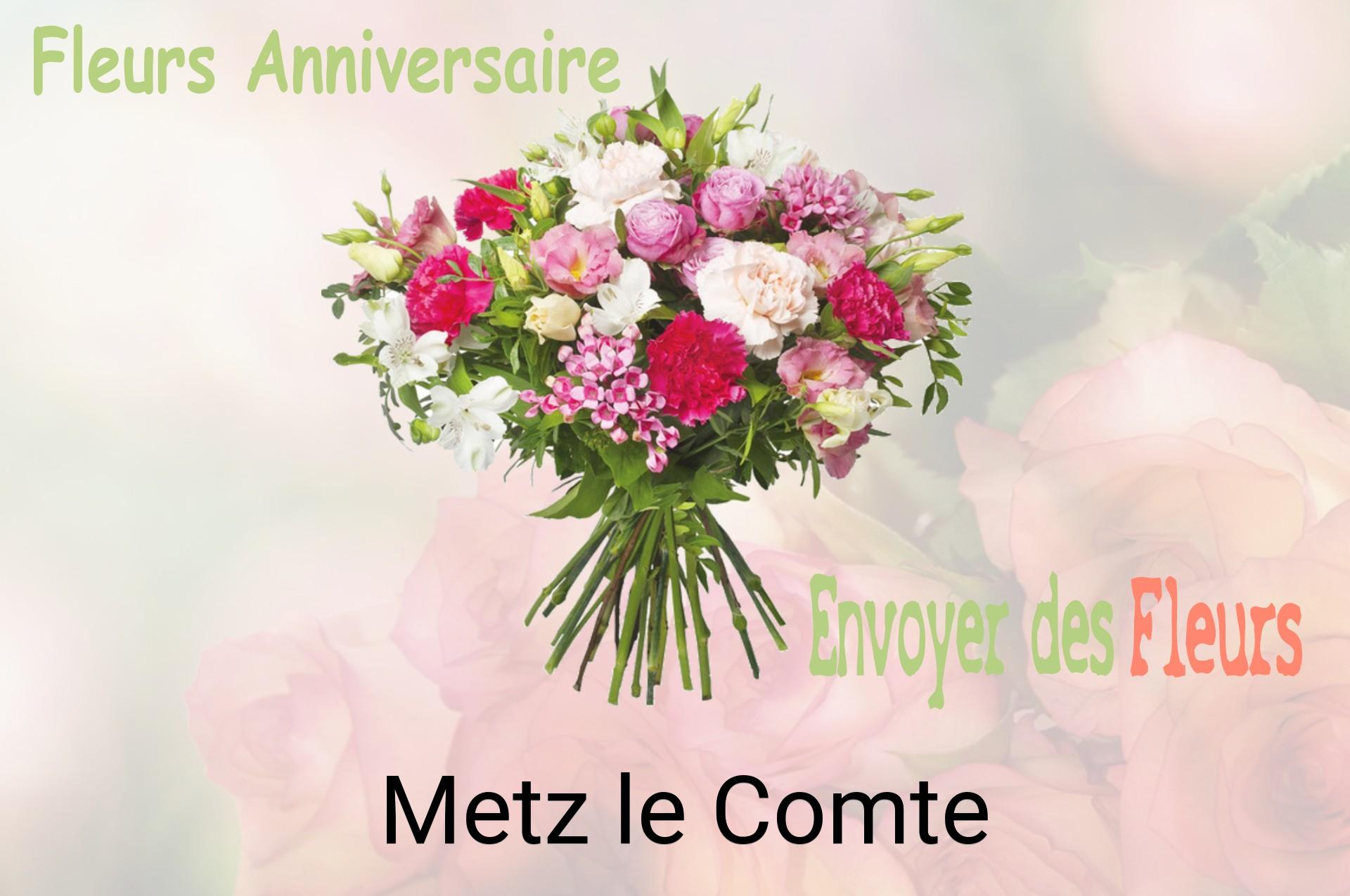 Bouquet de fleurs d’anniversaire livré à Metz-le-Comte
