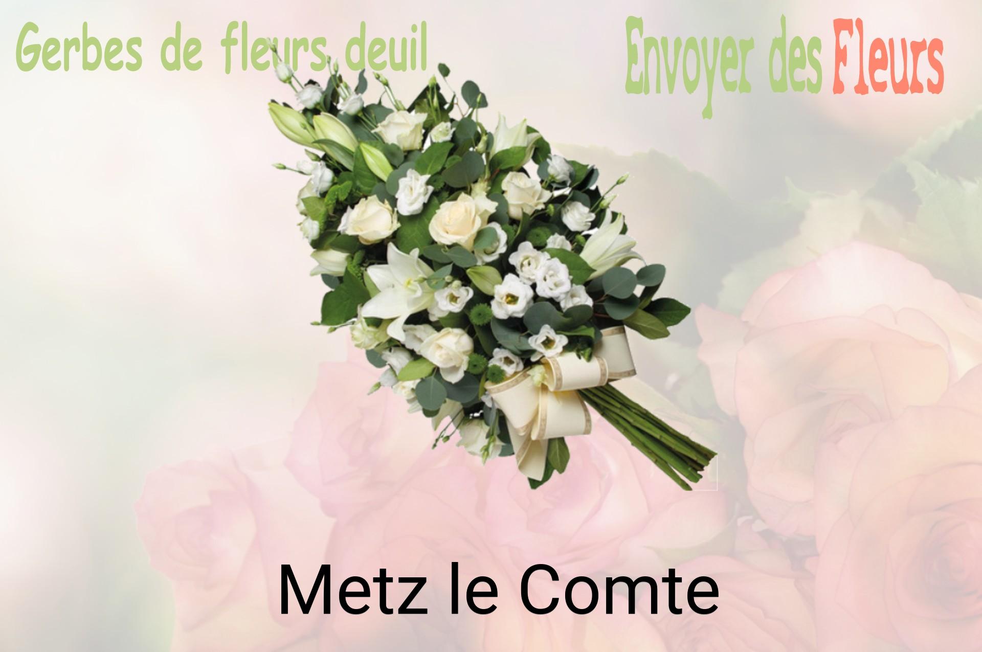 Gerbe de fleurs de deuil livrée à Metz-le-Comte